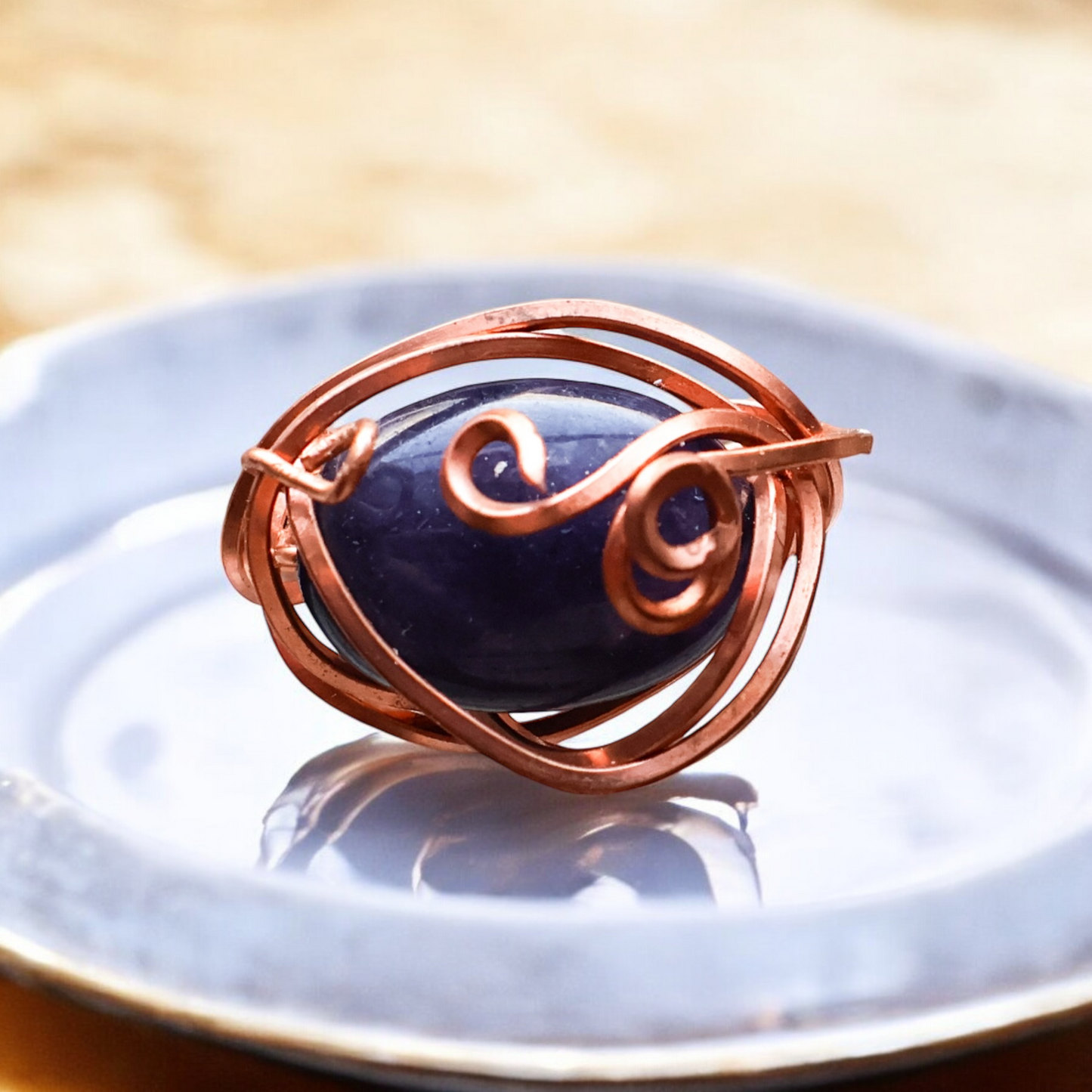 Copper Wrap Ring